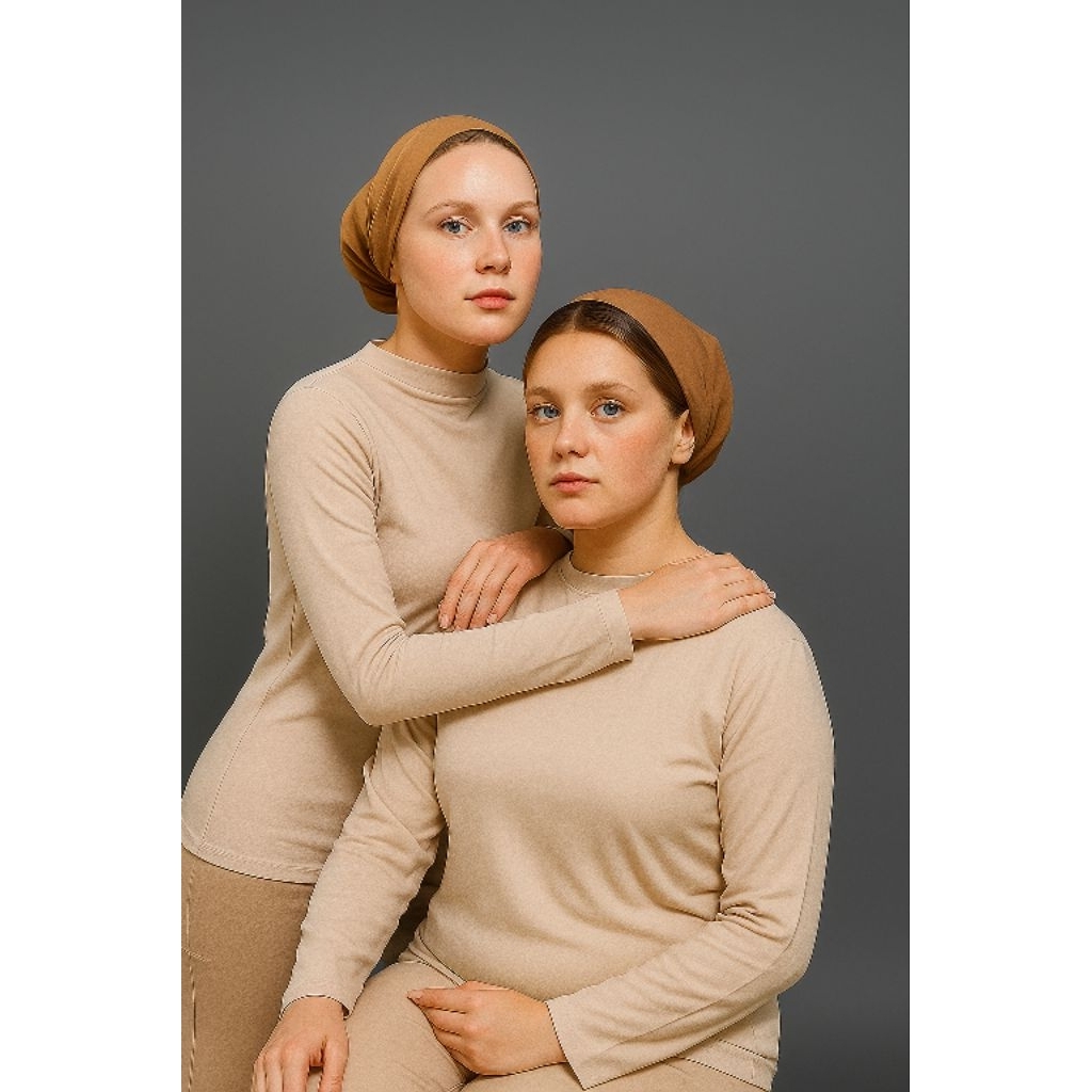 Manset baju adem bahan kaos rayon/ manset baju kaos rayon lengan panjang size XL / manset baju adem 