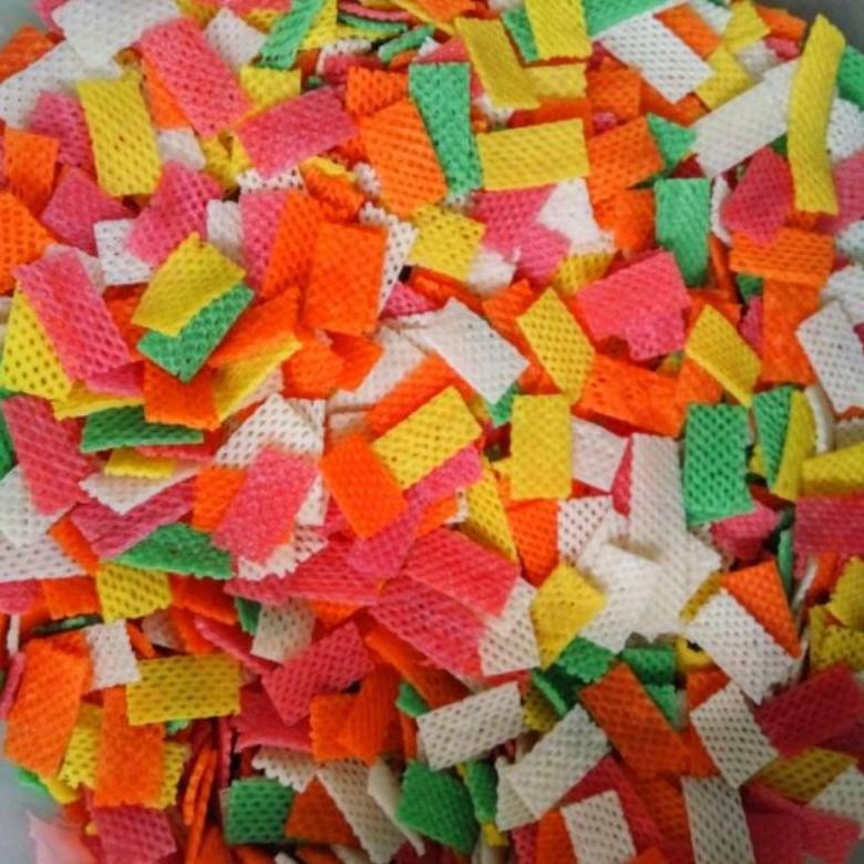 

KERUPUK TARO MENTAH WARNA WARNI RASA BAWANG 1Kg