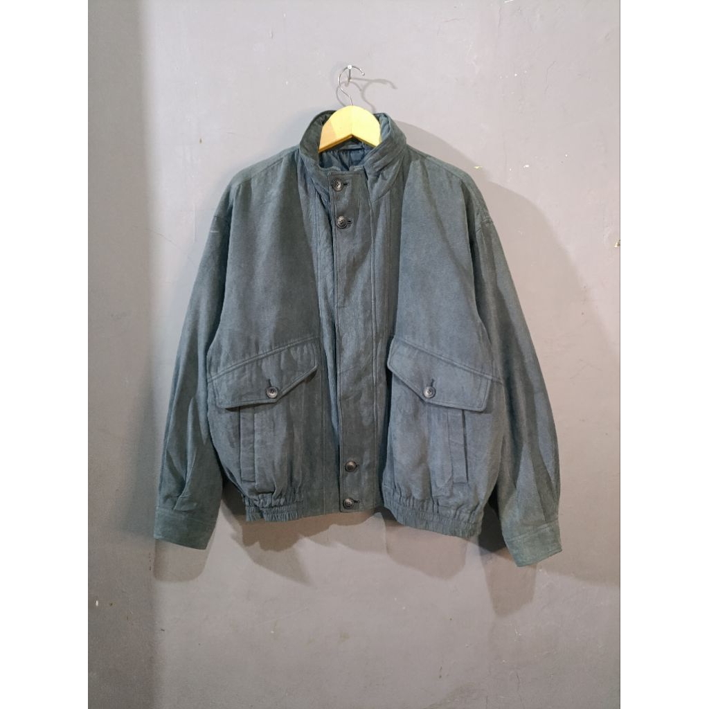 Playboy Suede Casual Flight Jacket