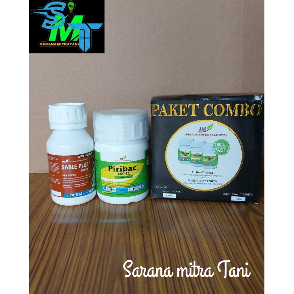 PIRIBAC COMBO (PIRIBAC 400 SC + SABLE PLUS 120 EW)/HERBISIDA selektif padi