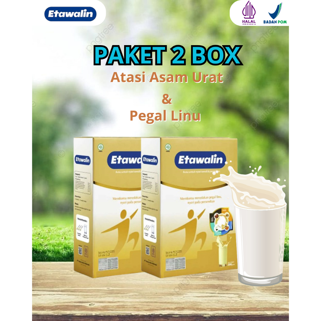 

Etawalin Original Asli Paket 2 box Atasi nyeri sendi dan Pegal linu