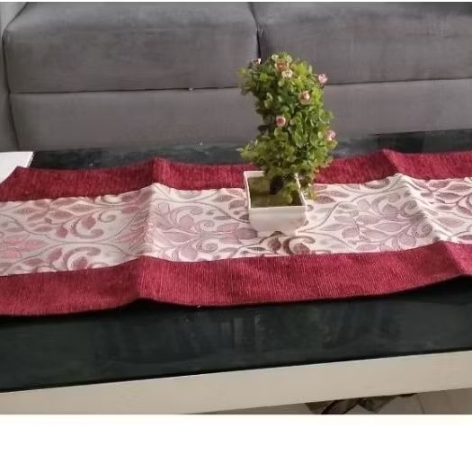 Sarung Bantal Sofa Kursi , Larrosa . 5 Sarung Bantal Dan 1 Taplak Meja Mewah Uk 40X40 Terlaris