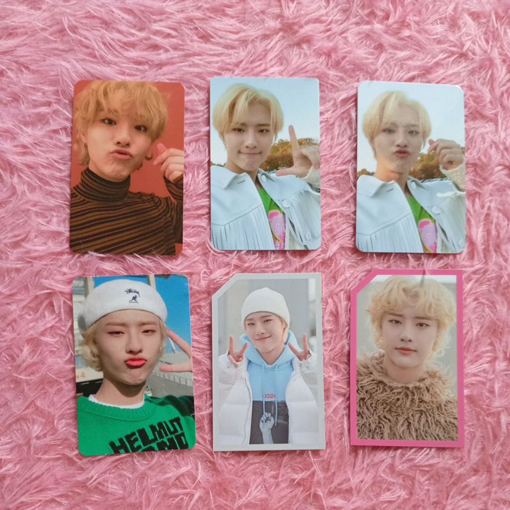Woodz Woops Photocard (pc album and limited pc)
