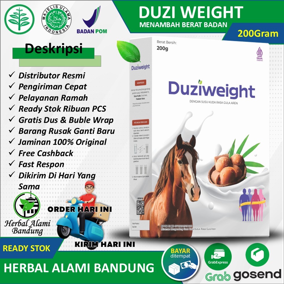 

Duzi Weight Asli Original Susu Penggemuk Badan Penambah Berat Badan Ideal