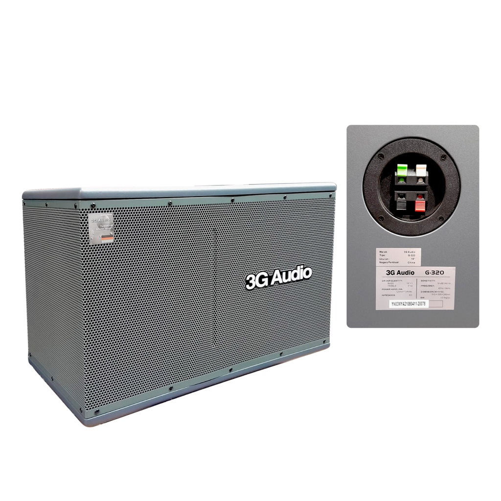 1 PSG SPEAKER KARAOKE PASIF 10 INCH 3 WAY 120 WATT (HARGA 1 PSG) SPEAKER KARAOKE RUMAHAN / SPEAKER H