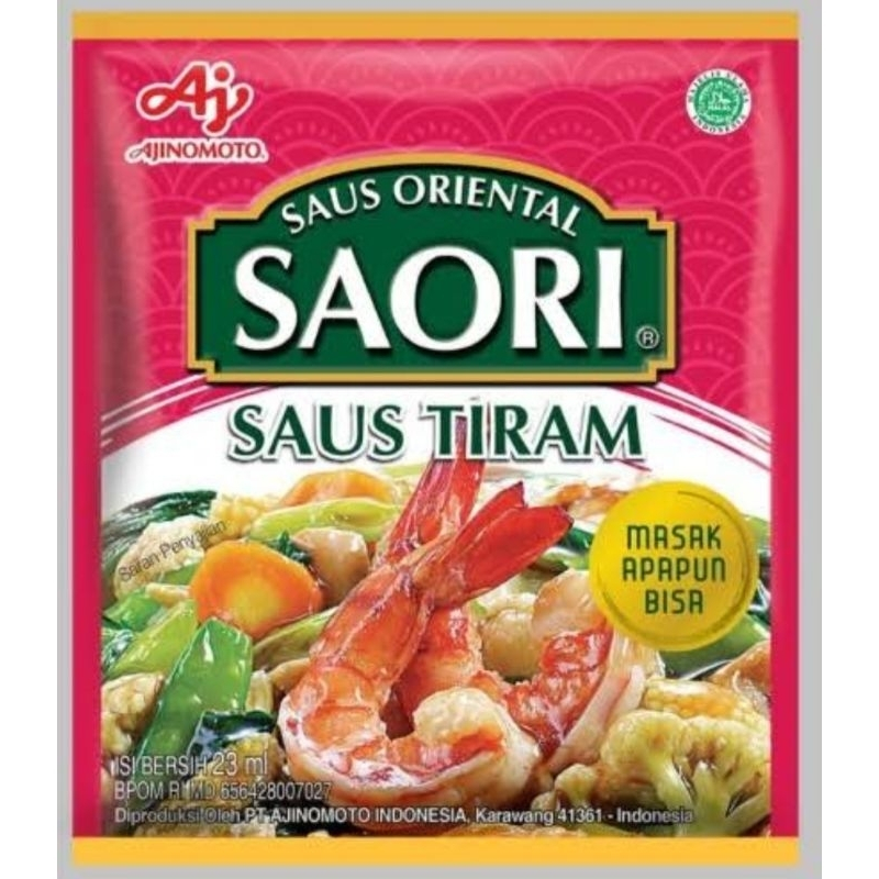 

Saori Saos Tiram 1 Renteng Isi 10Pcs