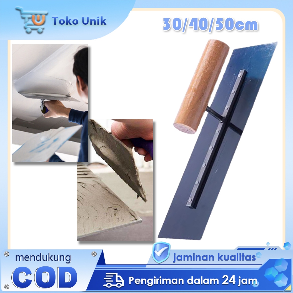 Roskam Plat Baja Karbon Raskam Acian Tembok Alat Plaster Dinding Gosokan Acian Plester Dinding