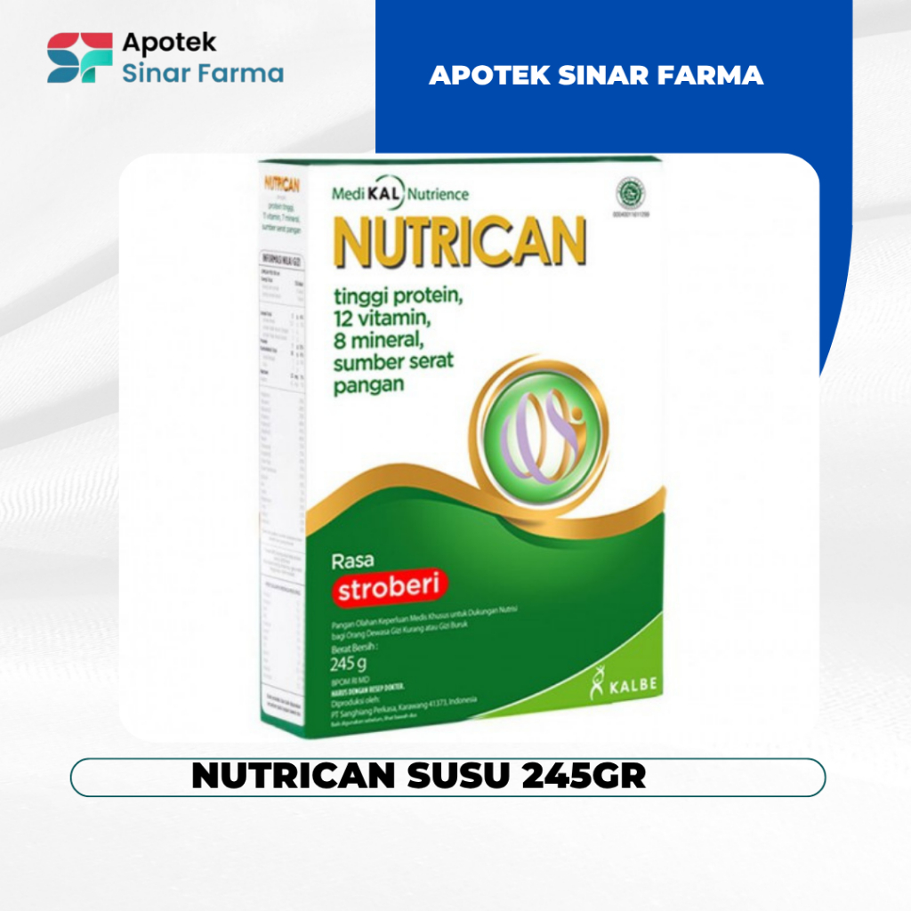 

SUSU NUTRICAN 245GR STRAWBERRY