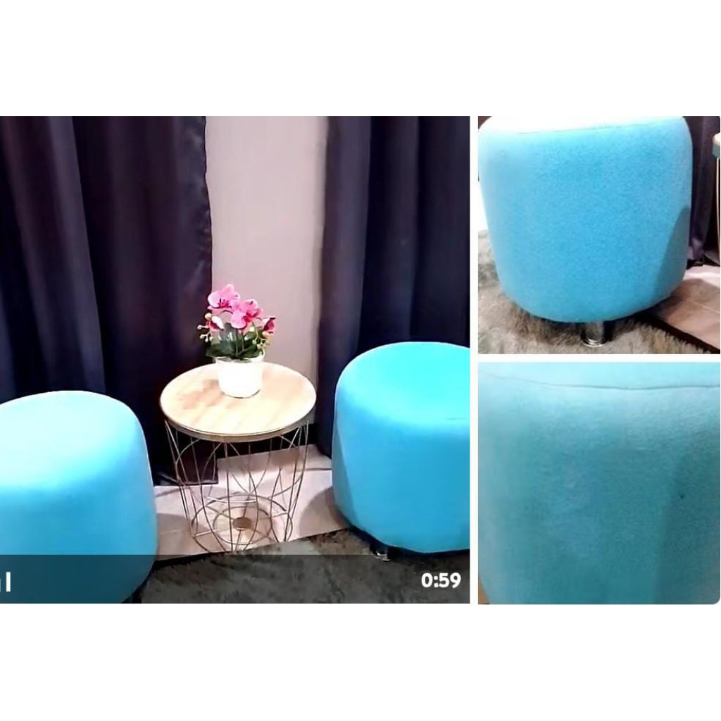 SOFA BULAT STOOL MINIMALIS BAHAN BLUDRU,,SOFA MINIMALIS,BANGKU KAMAR TIDUR,SOFA RIAS,BANGKU SOFA