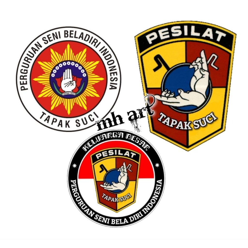 

Sticker Tapak Suci 3 pcs