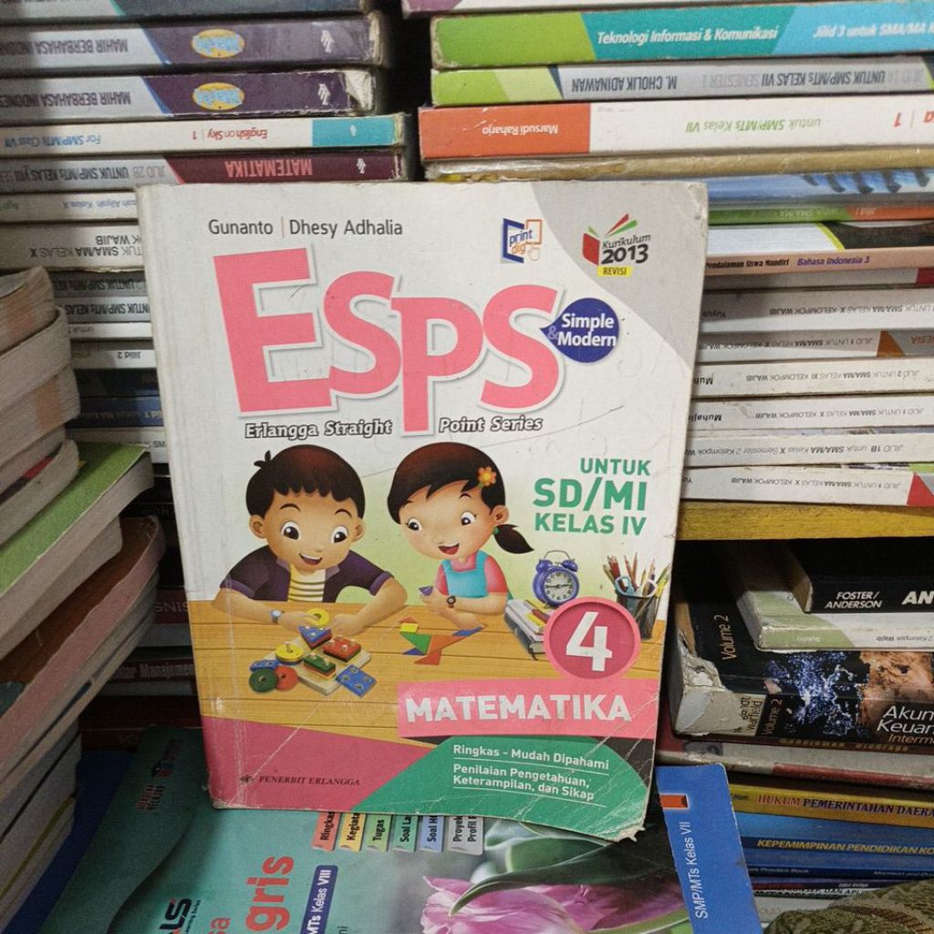 buku esps matematika kelas 4 SD
