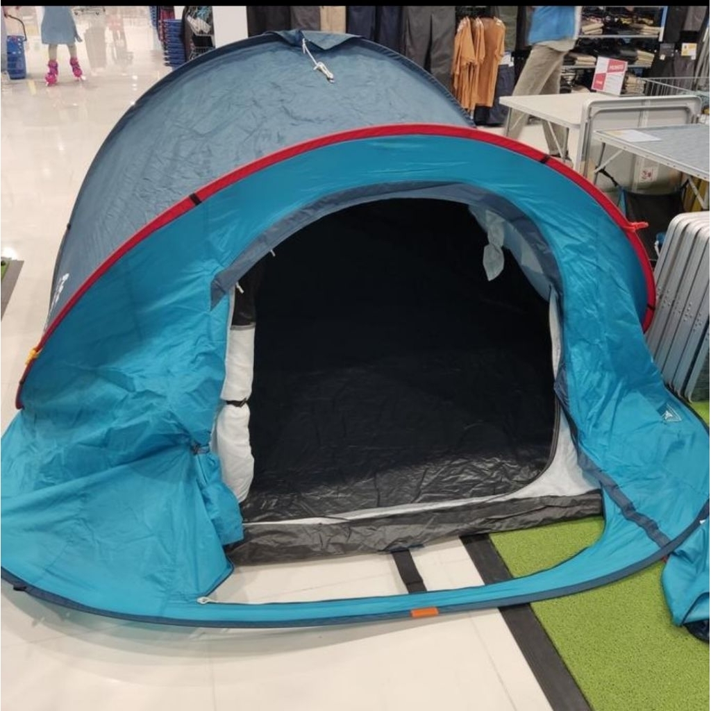 prelovode Tenda camping QUECHUA 2 Seconds 3 bekas pakai