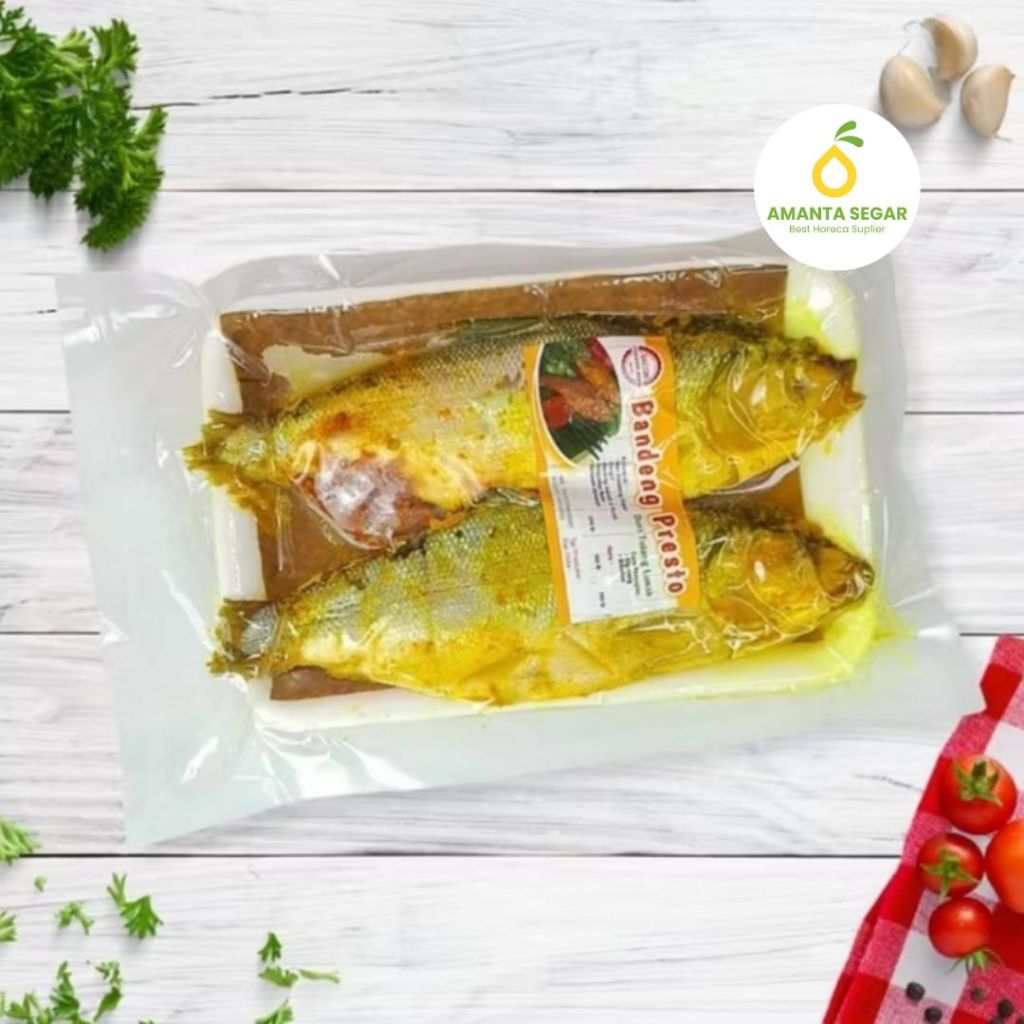 

Ikan Bandeng Presto Duri Tulang lunak Siap Goreng Bumbu Kuning isi 2