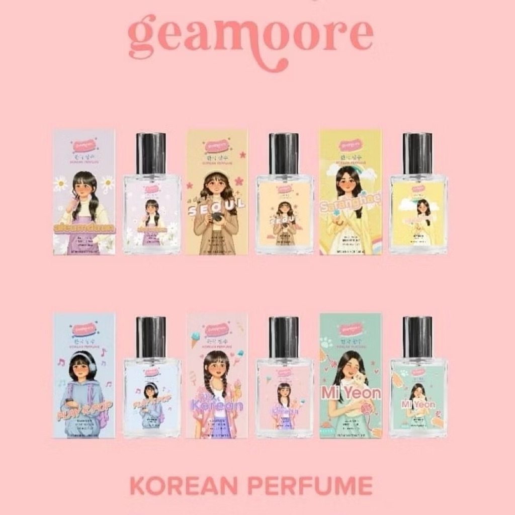 GEAMOORE Parfume Wanita Ala Korea Spray 15 ml