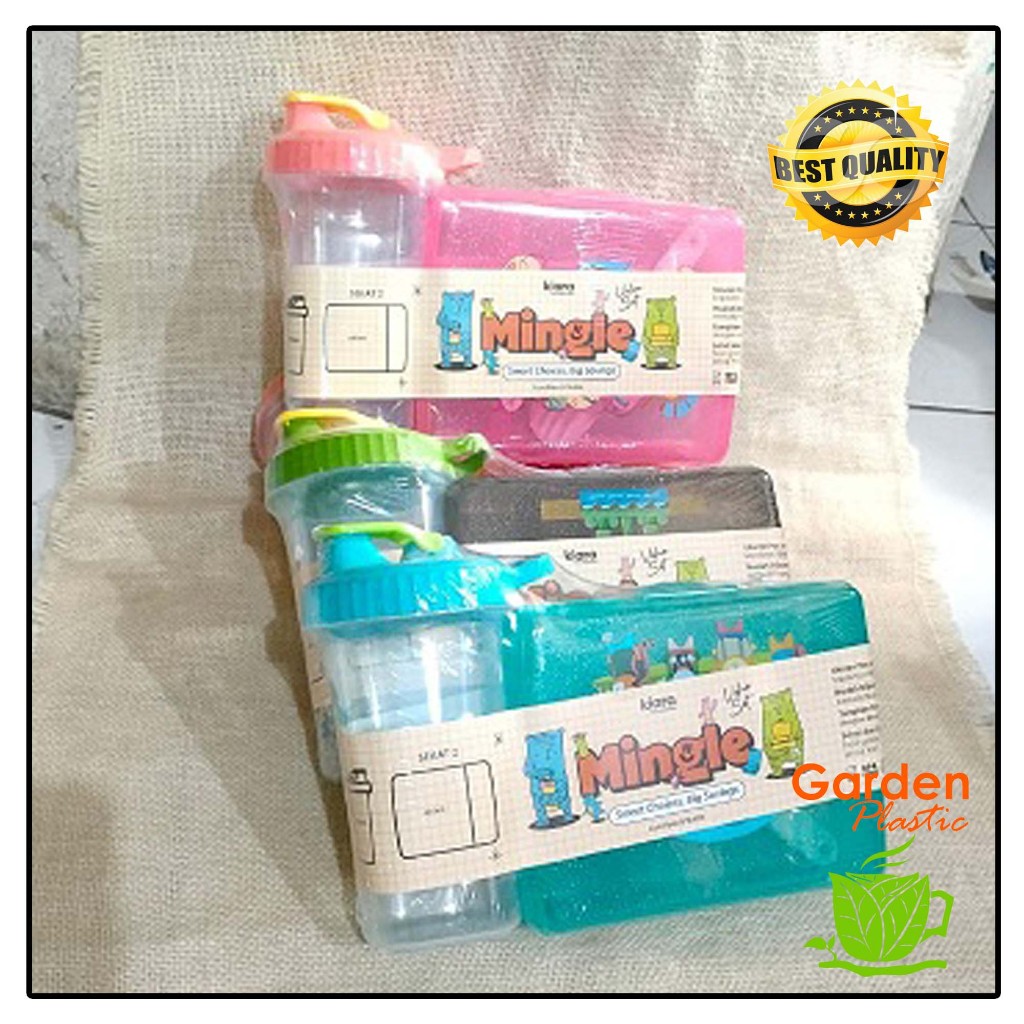 

LunchBox Mingle Set KIARA / KOTAK BEKAL / TEMPAT MAKAN SET / SOUVENIR / HAMPERS -PER SET