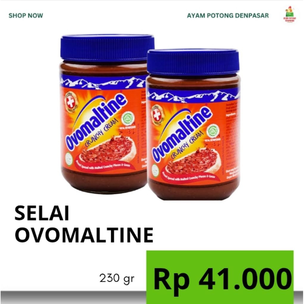 

NUTELLA COKELAT 200gram // B- Ready 1box // SELAI OVOMALTINE 230 GR
