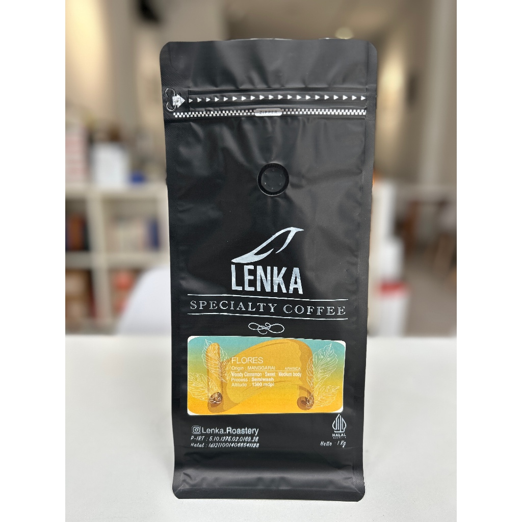 

Lenka Flores Manggarai roasted coffee beans Kopi - semi wash (100% arabica)