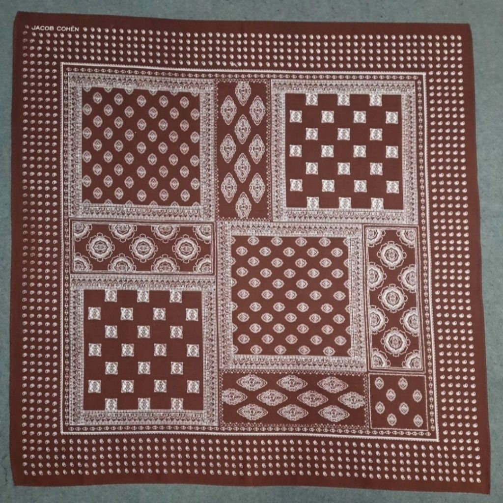 Scarf / Handkerchief / Bandana / Slayer / Saputangan / Neckwear / Paisley Vintage Jacob Cohen Origin