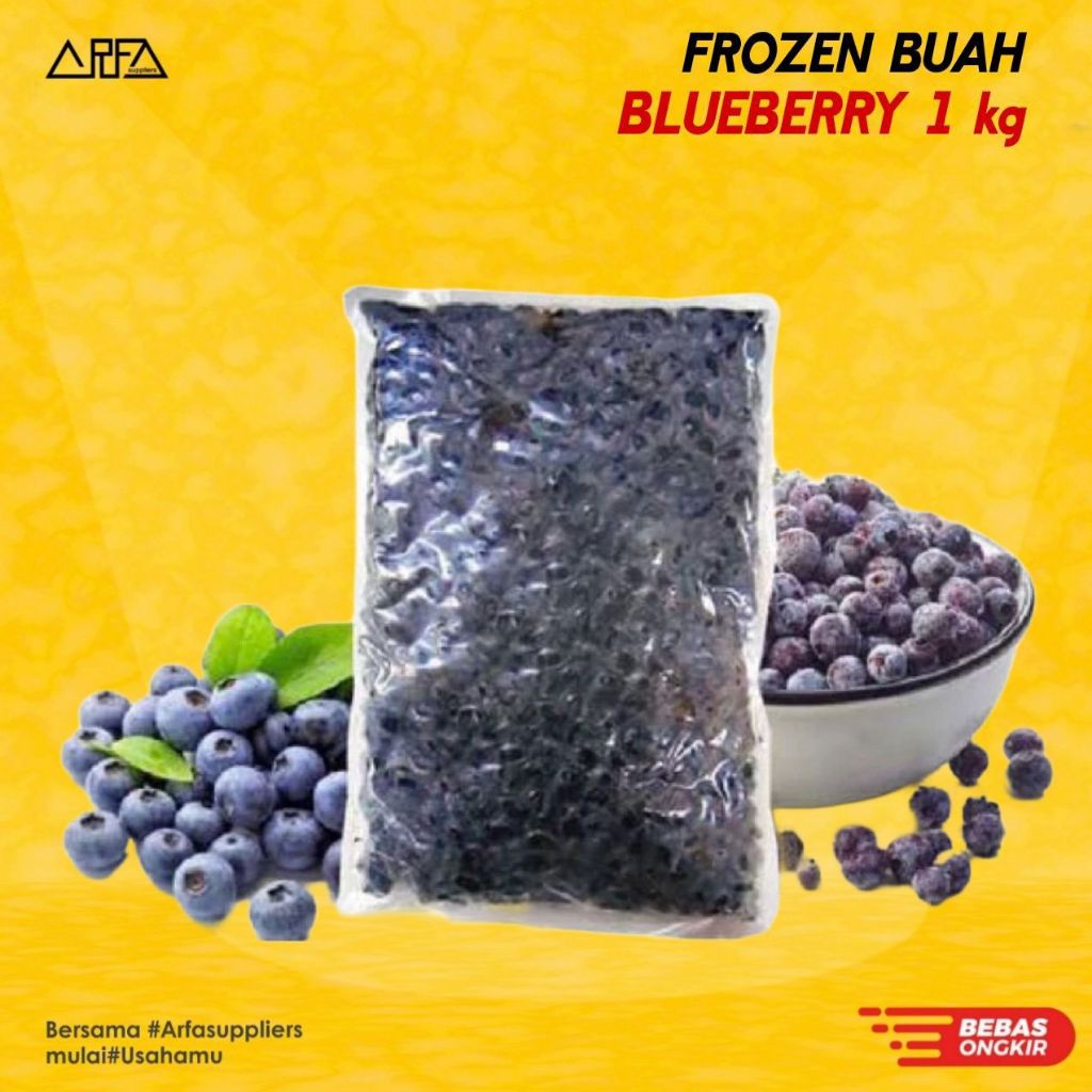 

1kg Frozen Buah Blueberry