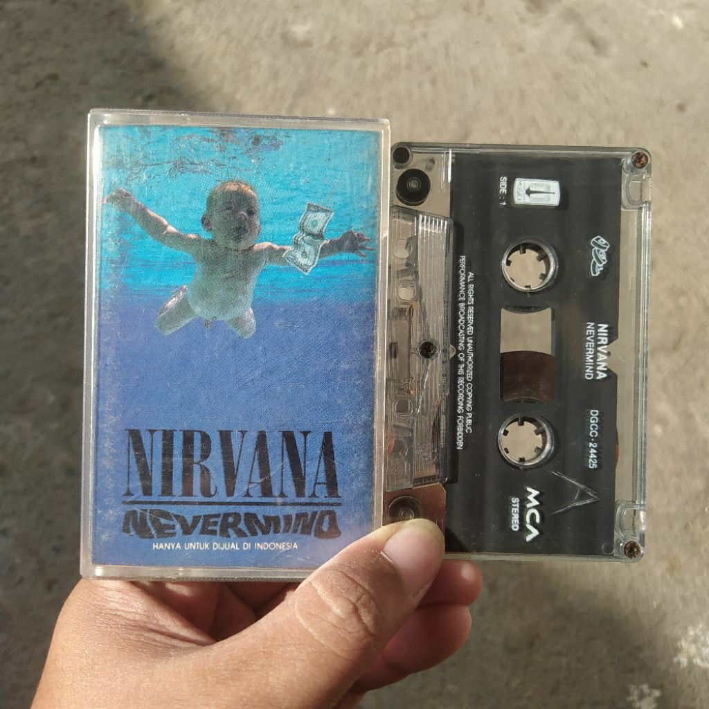 Kaset Pita Nirvana - Nevermind