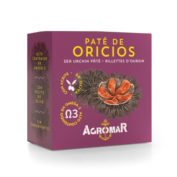 

Agromar Pate de Oricios Sea Urchin Pate Sea Urchin Caviar Sea Urchin Roe Uni Import Pasturized Spain
