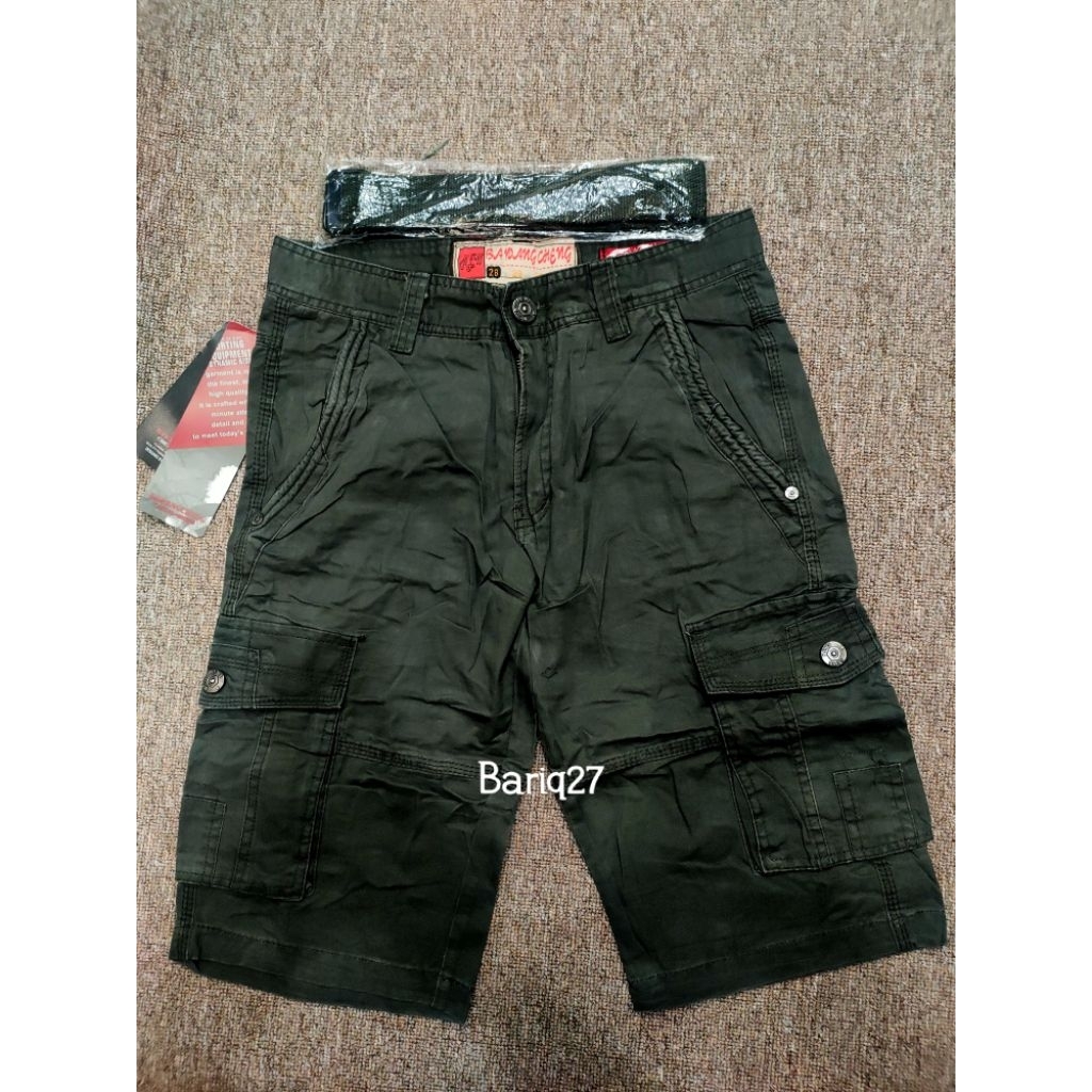 celana cargo pendek pdl IMPORT Ba Wang Cheng "original"