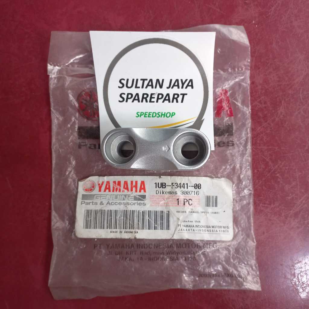 RAISER KLEMAN STANG BAWAH FINO KARBU ORI YAMAHA 1UB-F3441-00