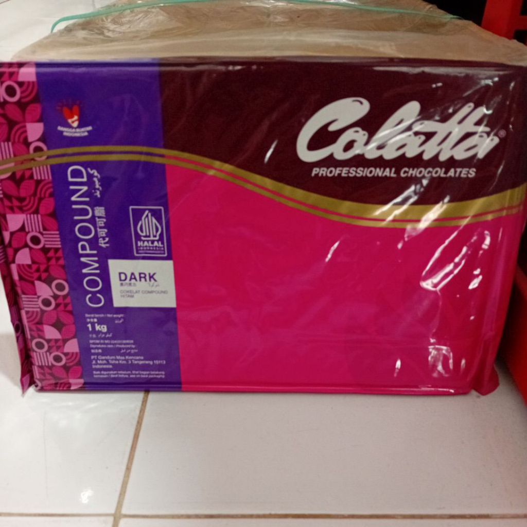 

Cokelat Dark Compound Merk Colatta 1kg