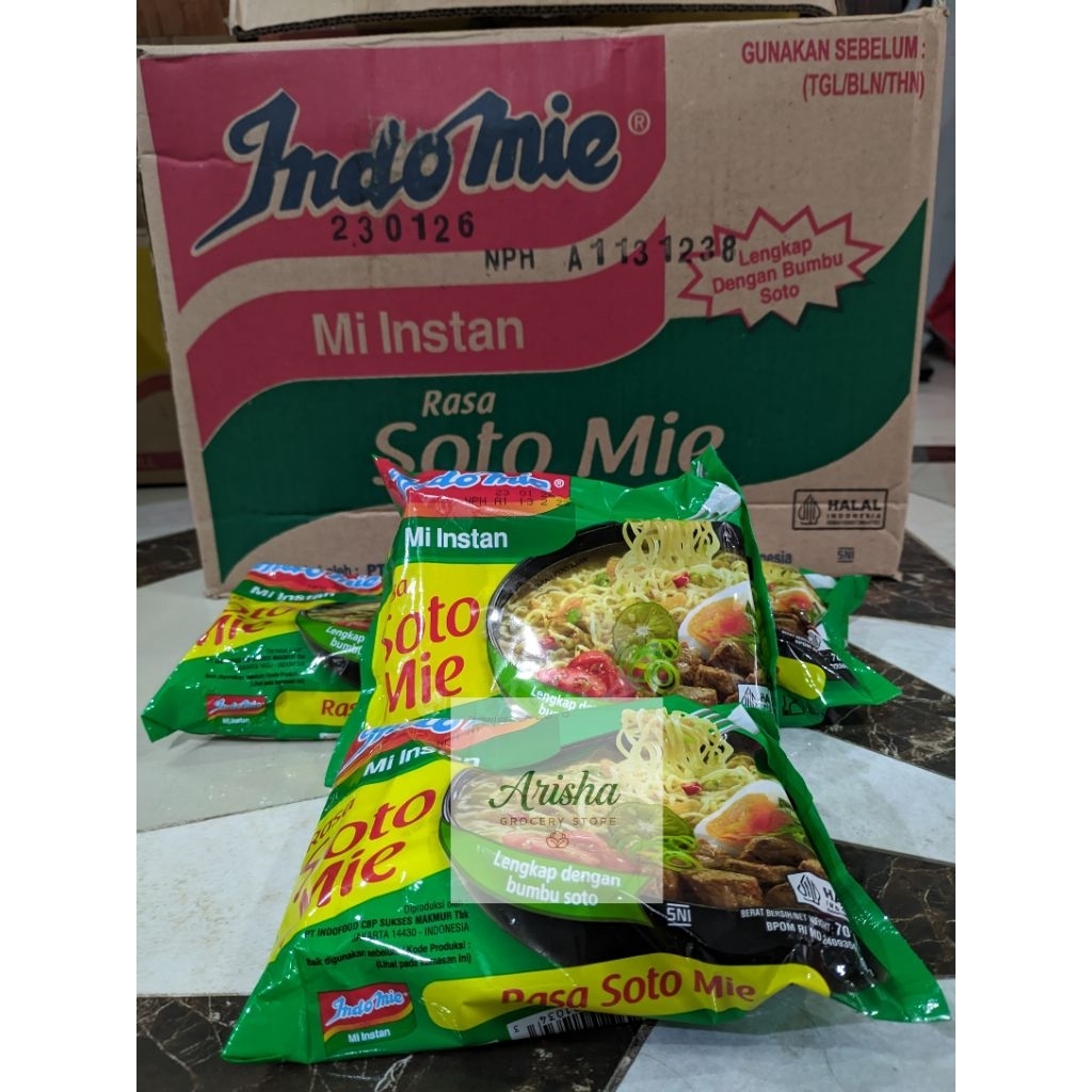 

INDOMIE REBUS SOTO MIE 1 DUS ISI 40 PCS