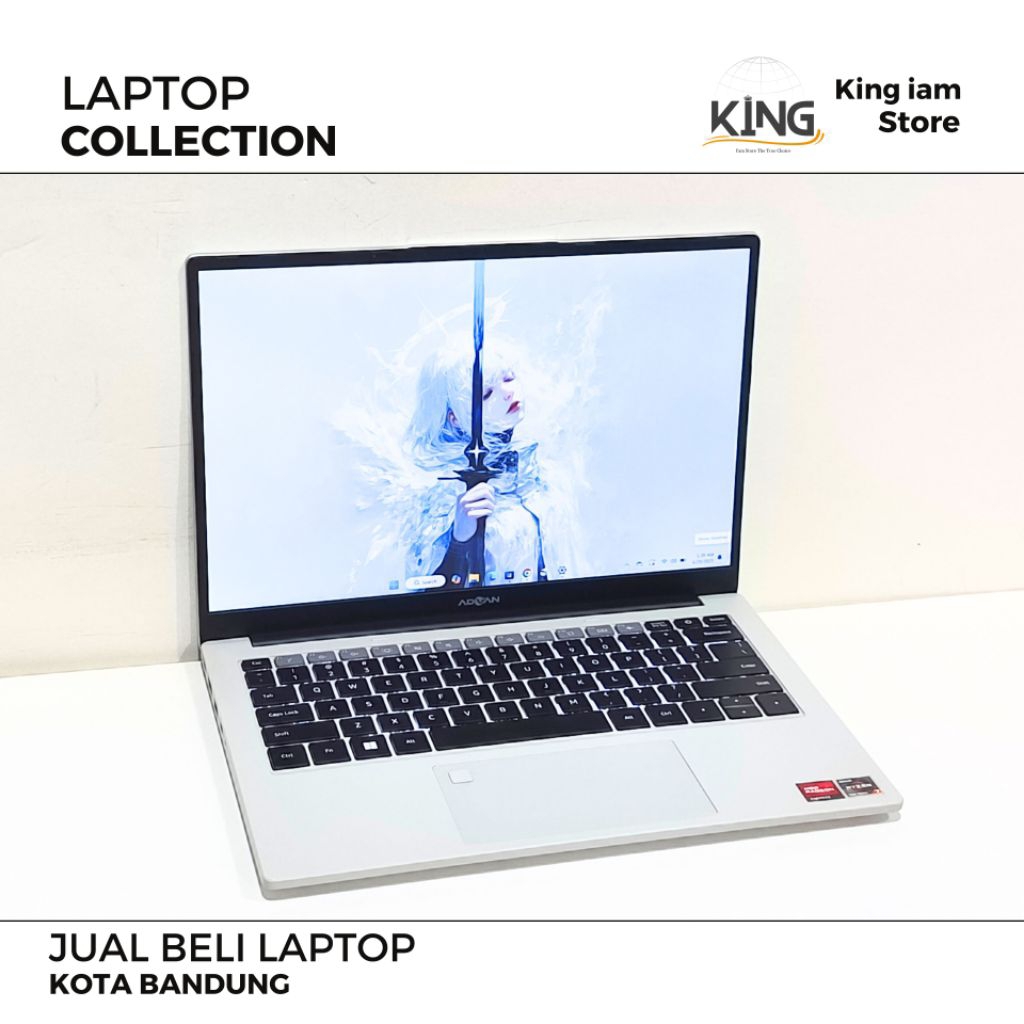 ADVAN Workplus Ryzen 7 | Laptop Second Premium | RAM 16GB SSD 512GB | Bonus & Garansi