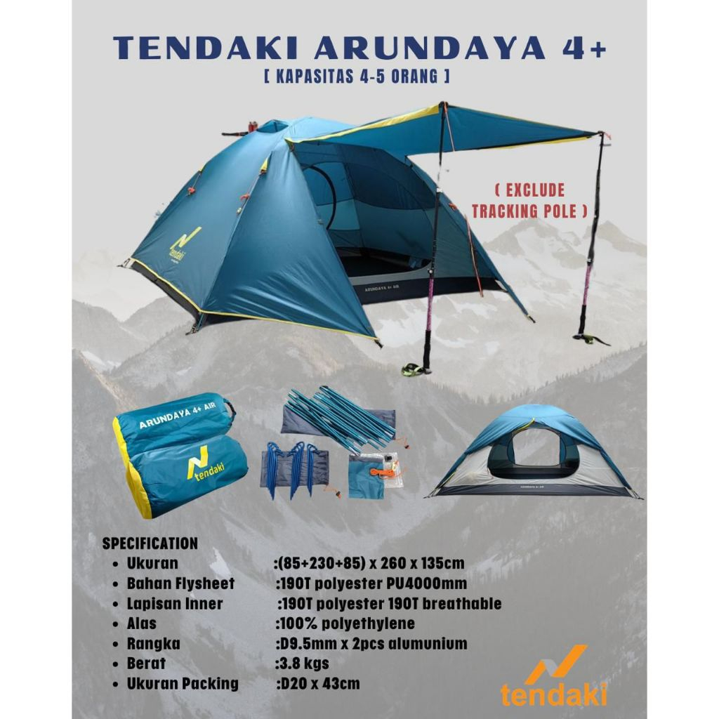 TENDAKI ARUNDAYA 4+ AIR
