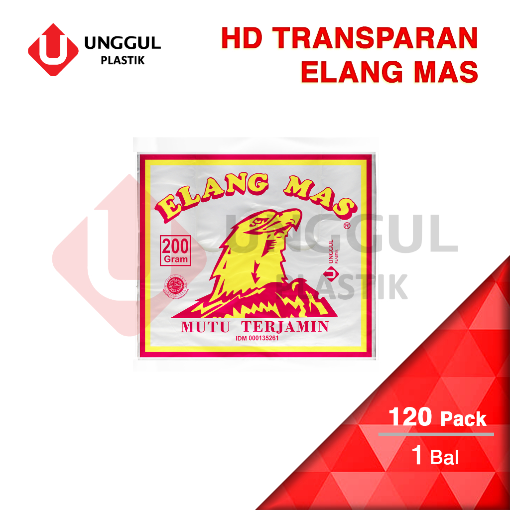 Plastik HD Transparan Elang Mas / BAL