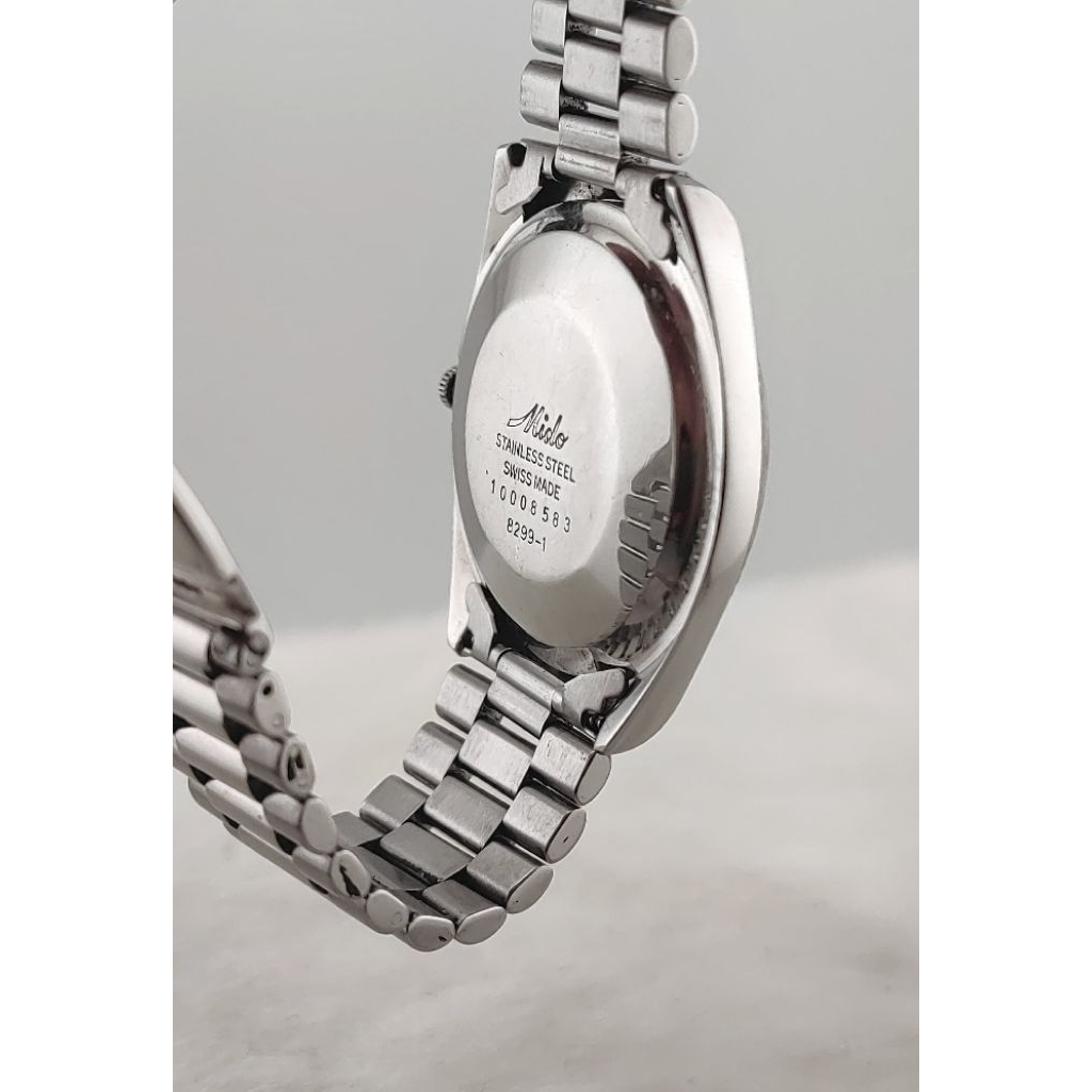 MIDO COMMANDER PRESIDENT BLUE DIAL