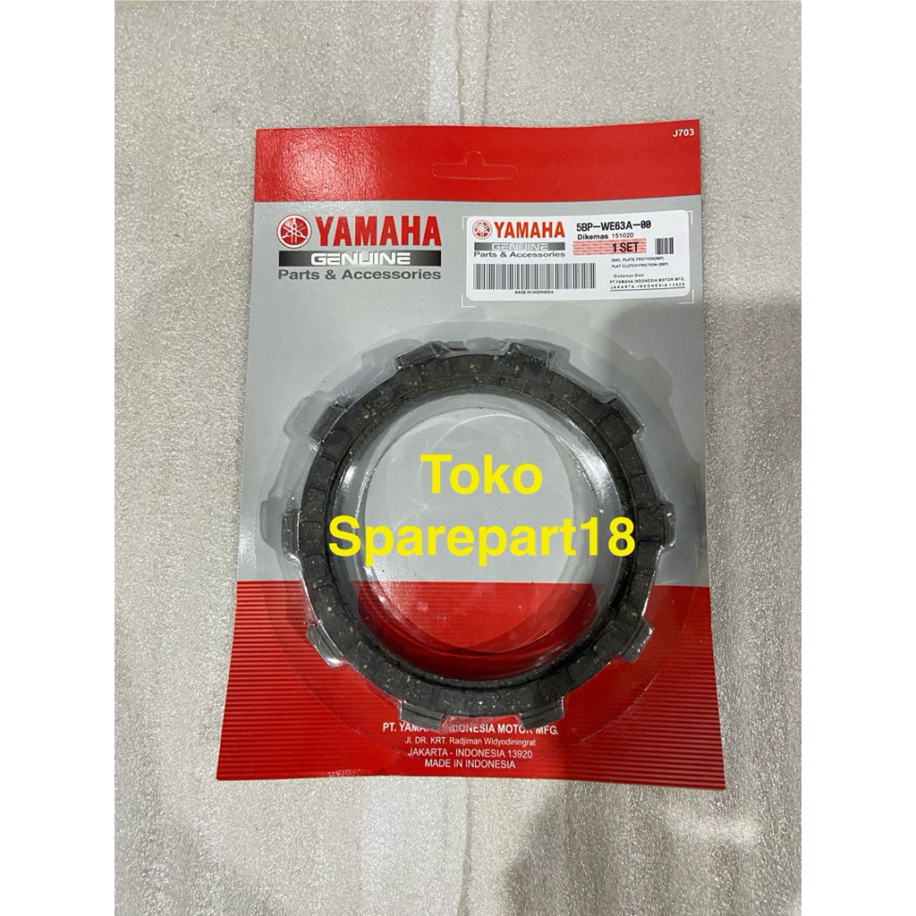 Plat Kopling/ Kampas Kopling SCORPIO 5BP