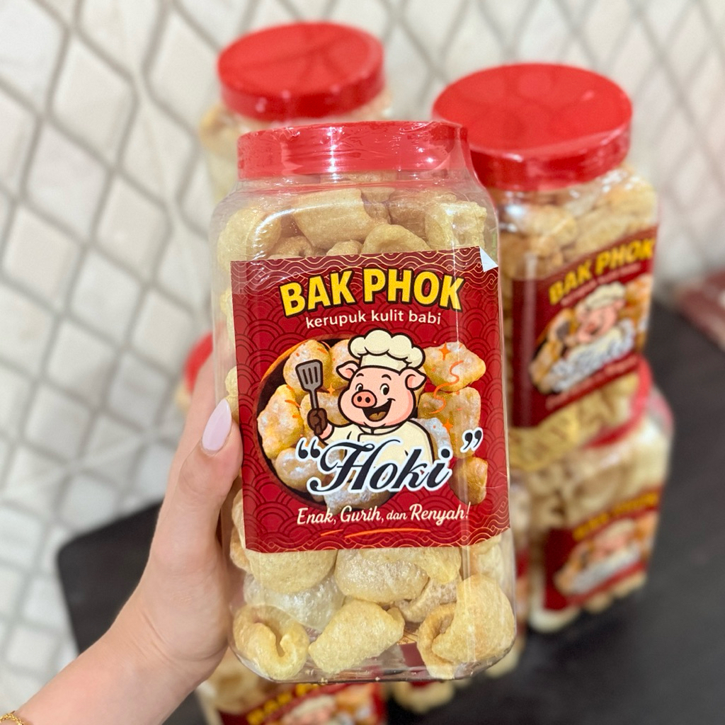 

Kerupuk Babi Hoki | Bakphok HOKI
