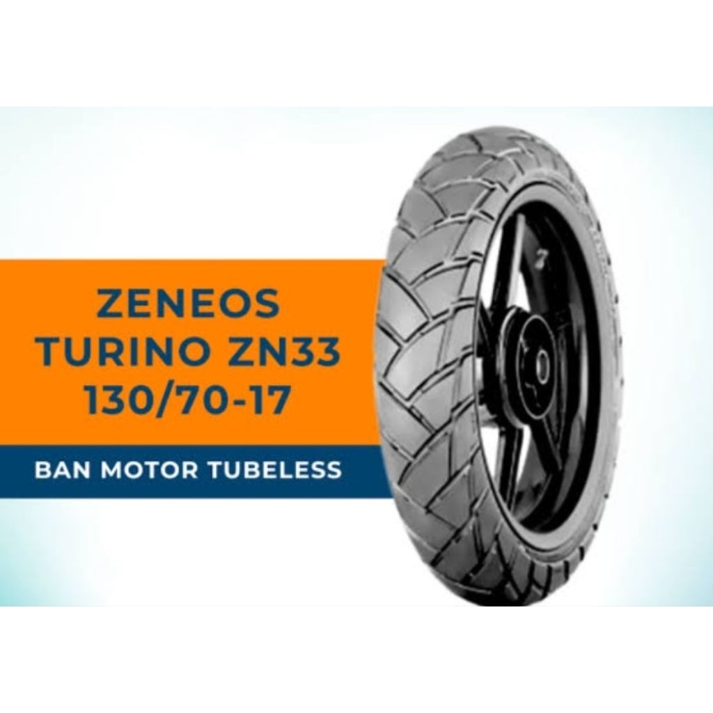 Ban motor Zeneos 130/70-17 TURINO Tubeless