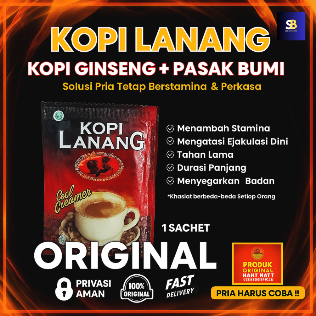 

Kopi Lanang Ginseng – Kopi Kuat Pria Tahan Lama Ecer Privasi Aman Pasak Bumi