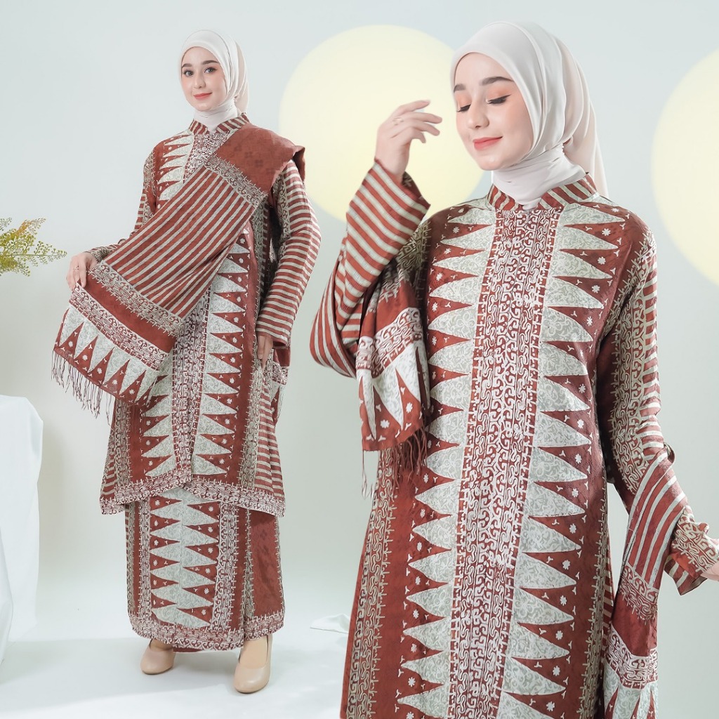 Gamis Busui Kekinian,Batik Kondangan Premium,Kebaya Wisuda Elegan,Setelan Muslim Modern,Gamis Songke