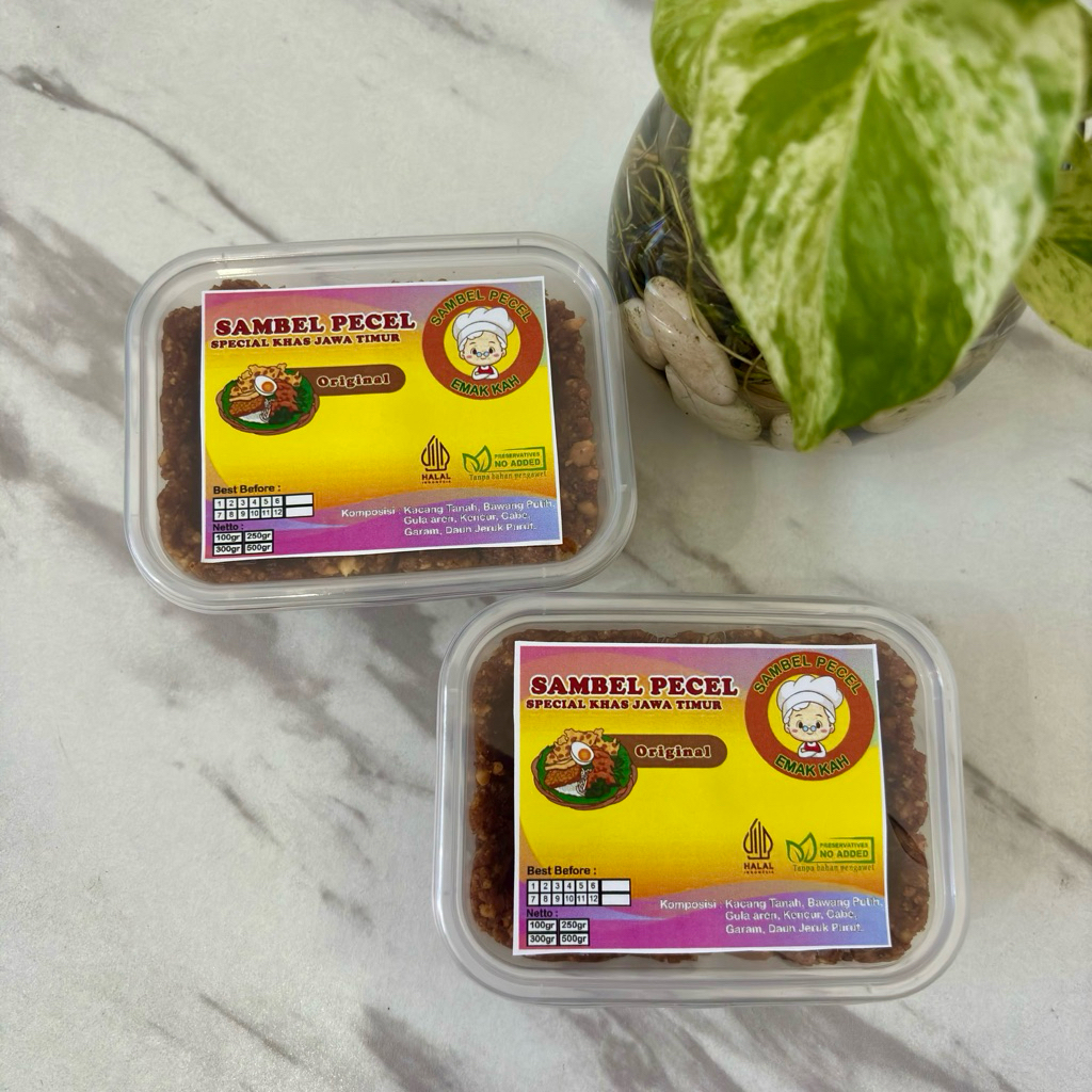 

sambel pecel kemasan 250gr