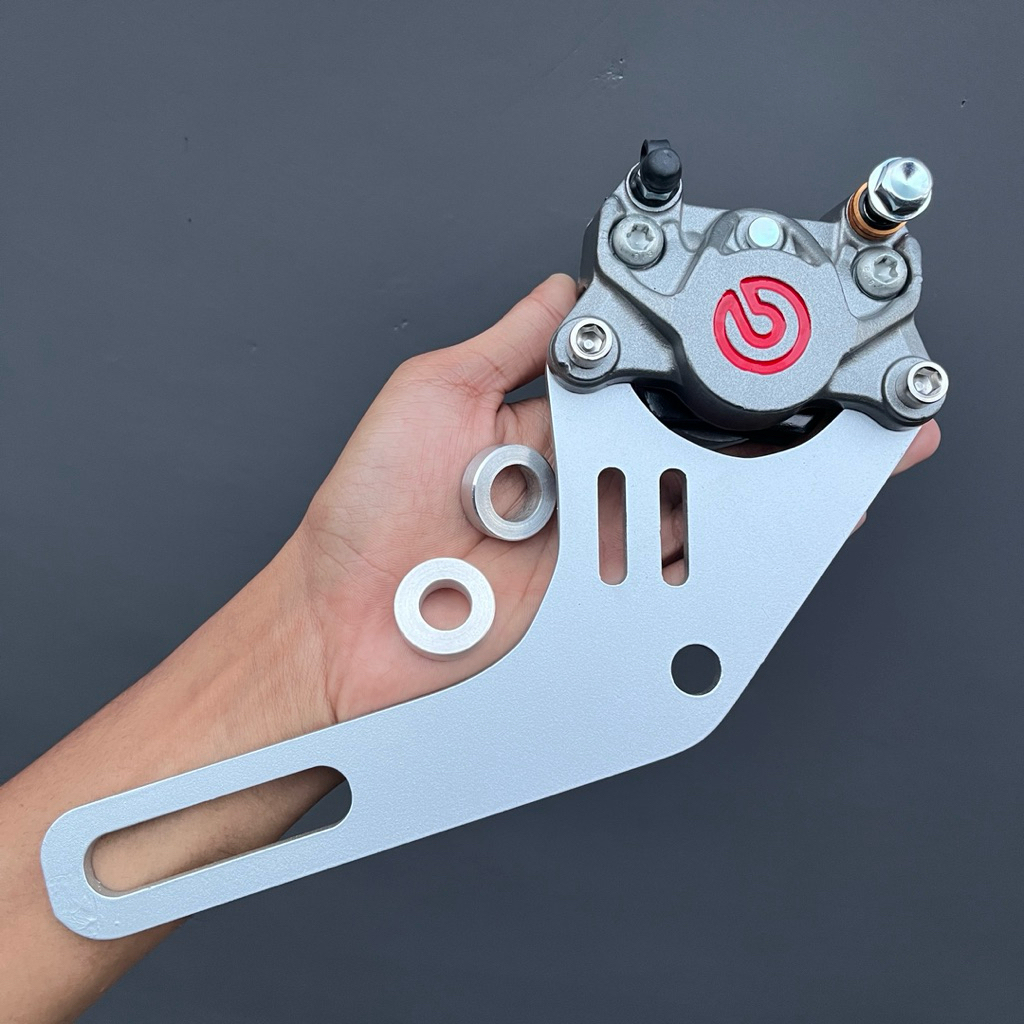 Kaliper Belakang 2P Supra X 125 Blade 125 Breket kaliper belakang Supra Brembo 2Piston