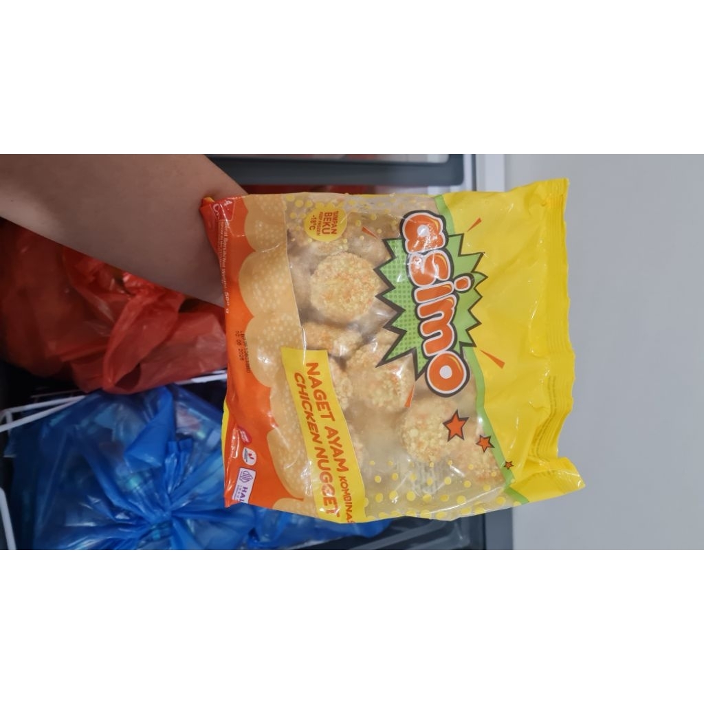

ASIMO Nugget Naget Koin Ayam 500GR