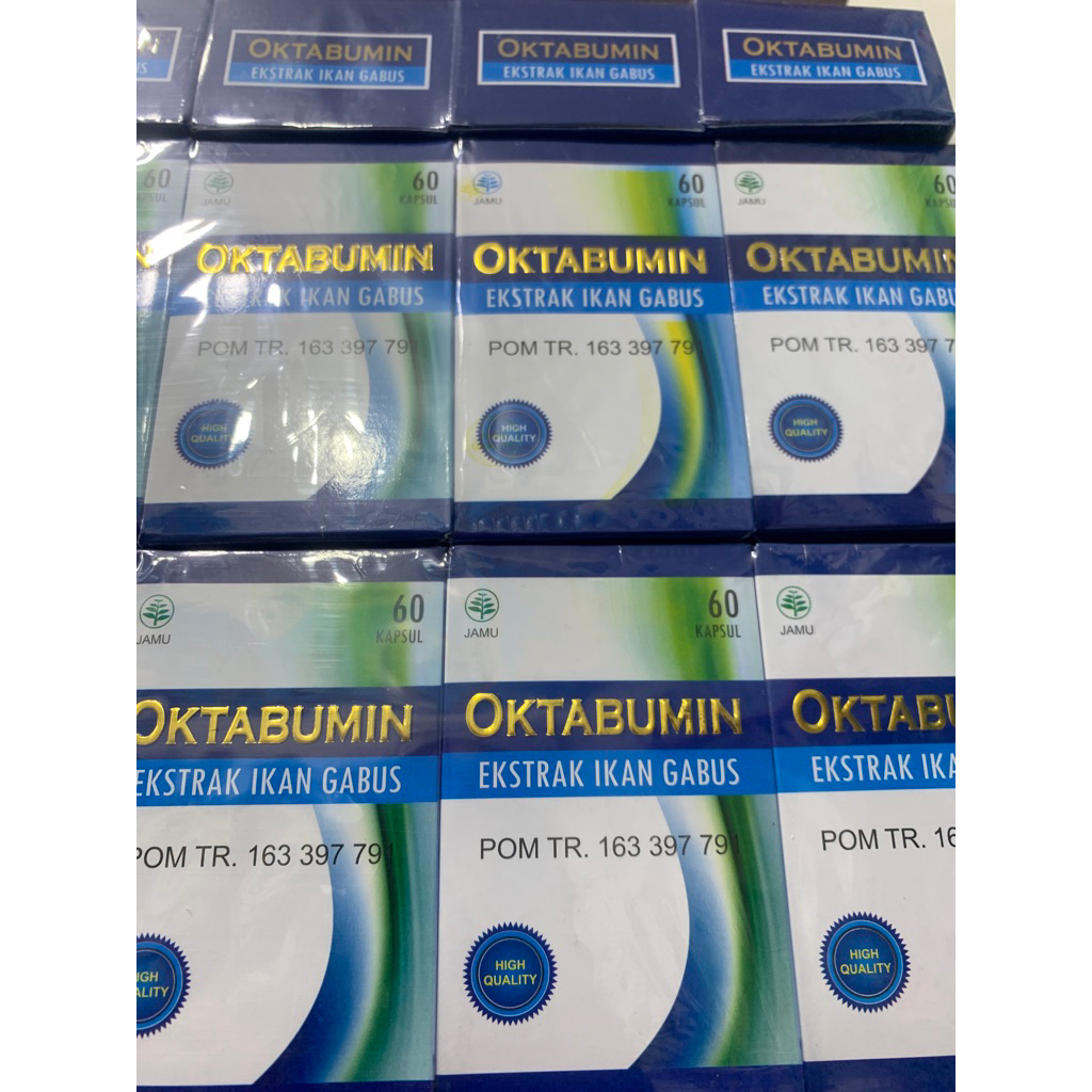 oktabumin  ekstrak ikan gabus 60 kapsul