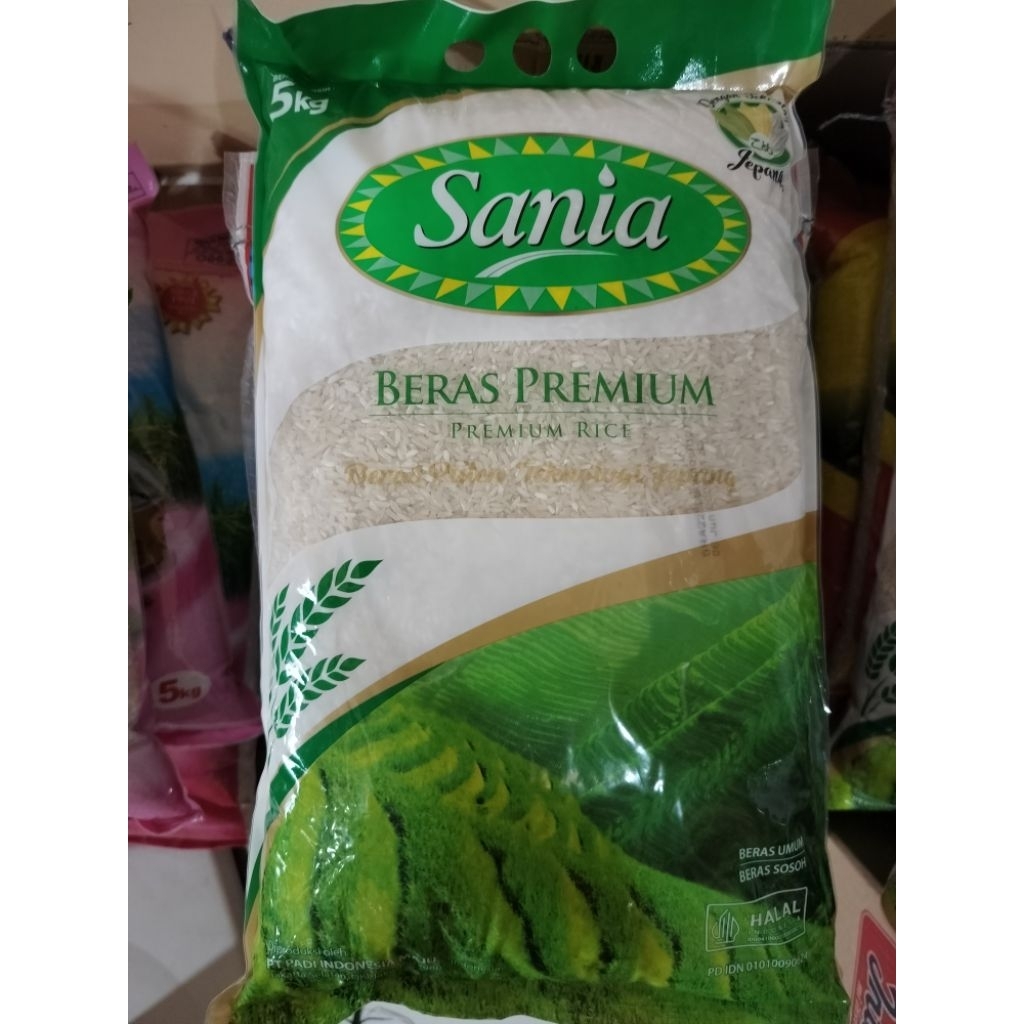 

Sania Beras Premium Beras Pulen 5Kg