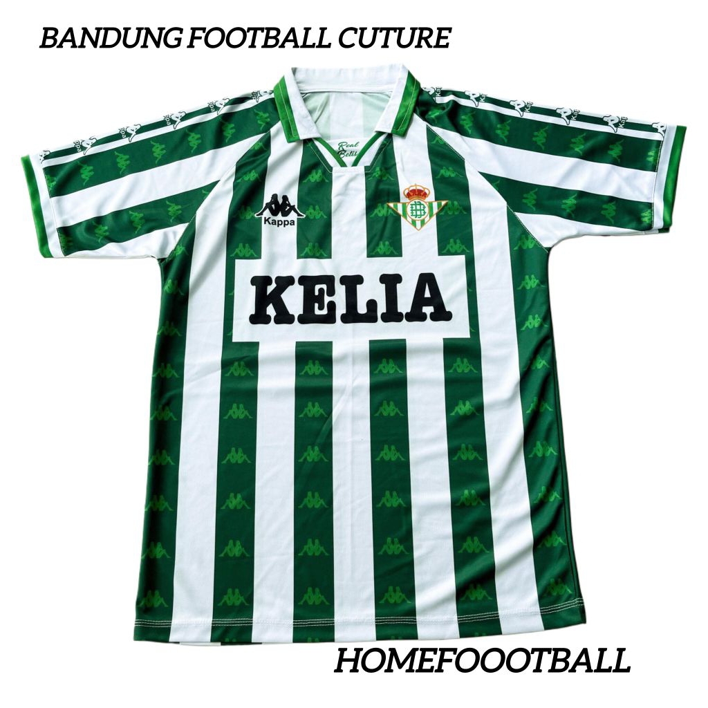 FREE ONGKIR JERSEY VINTAGE REAL BETIS HOME 1997-1999