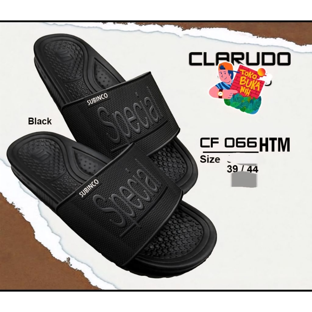 sandal pria karet clarudo terbaru