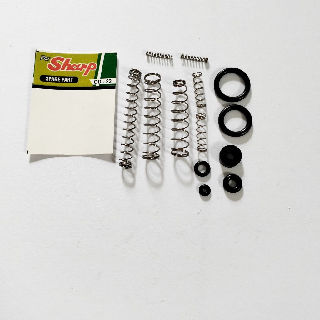sparepart sharp inva tger phnix od 22 kecil / per set + sil pompa angin