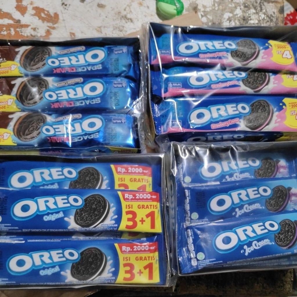 

OREO SANDWICH 27.6 GRAM X 12 PCS ( 1 PAK )