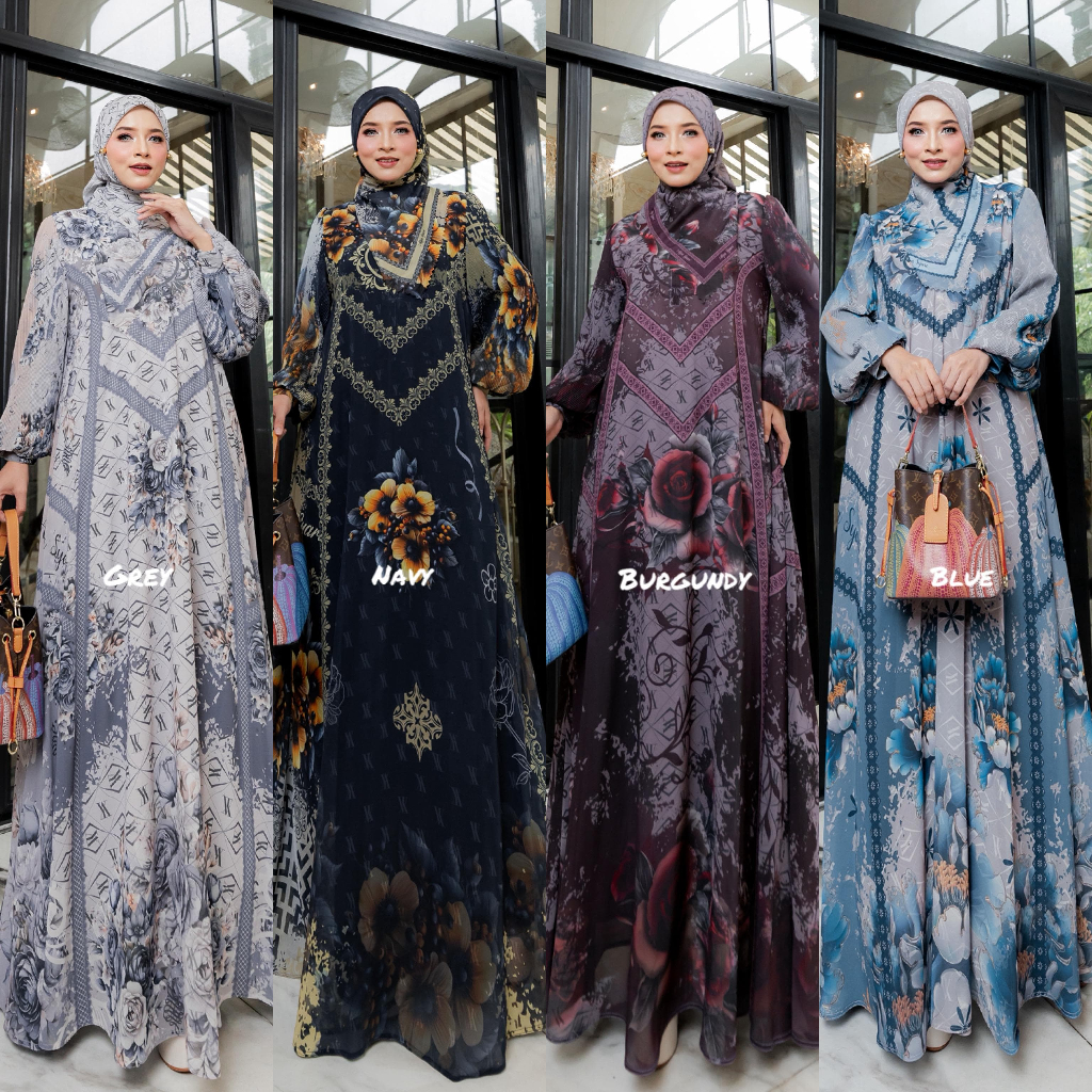 Siena Series Set Gamis by Alya Syar'i