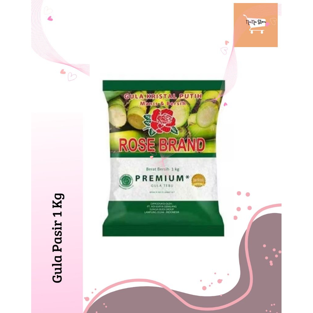 

Gula Pasir ROSE BRAND 1Kg