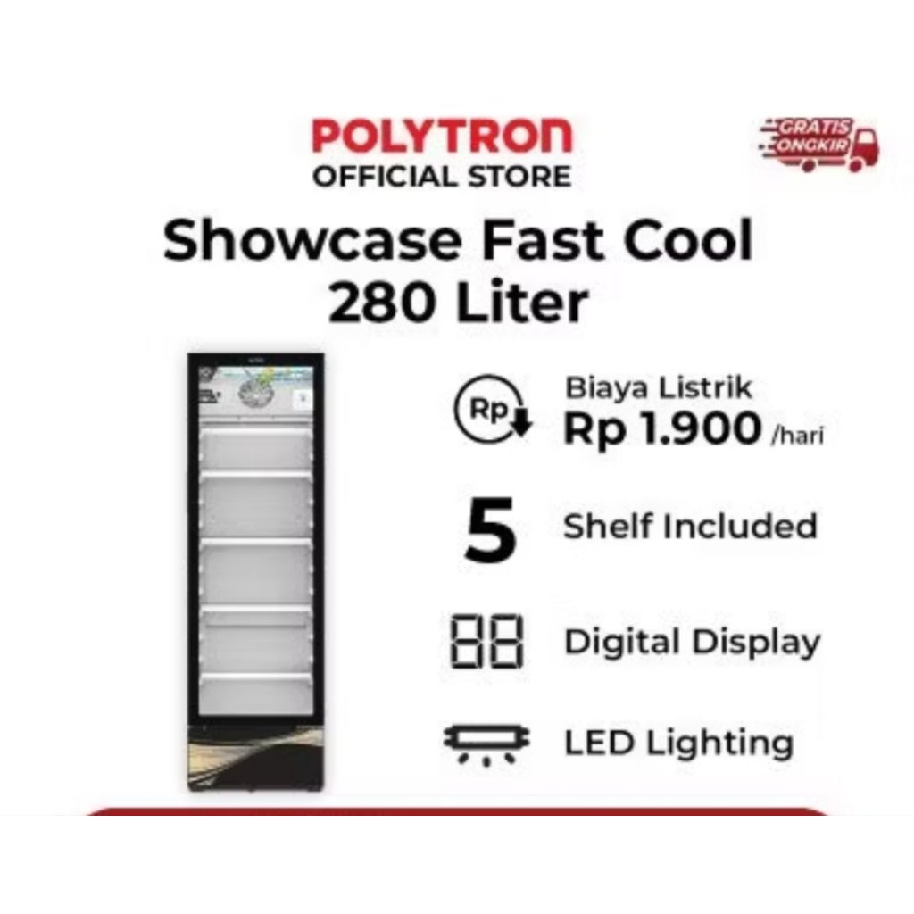 Showcase polytron 5 rak /polytron scn 287